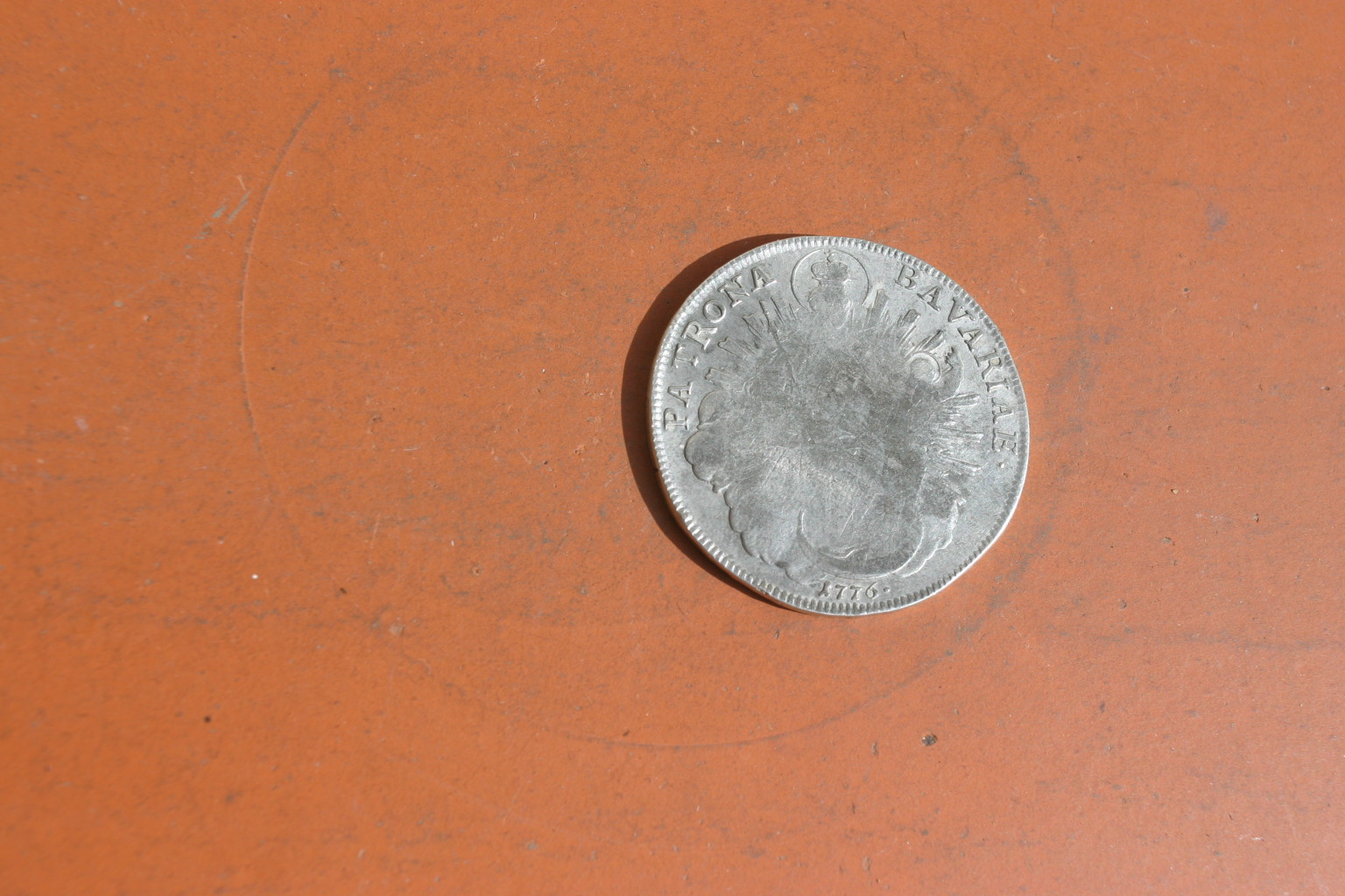 Silbermünze Madonnentaler /Sautaler Bayern 1776 Maximilian III – Bild 2