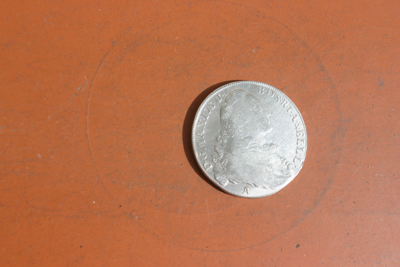 Silbermünze Madonnentaler /Sautaler Bayern 1776 Maximilian III – Bild 1