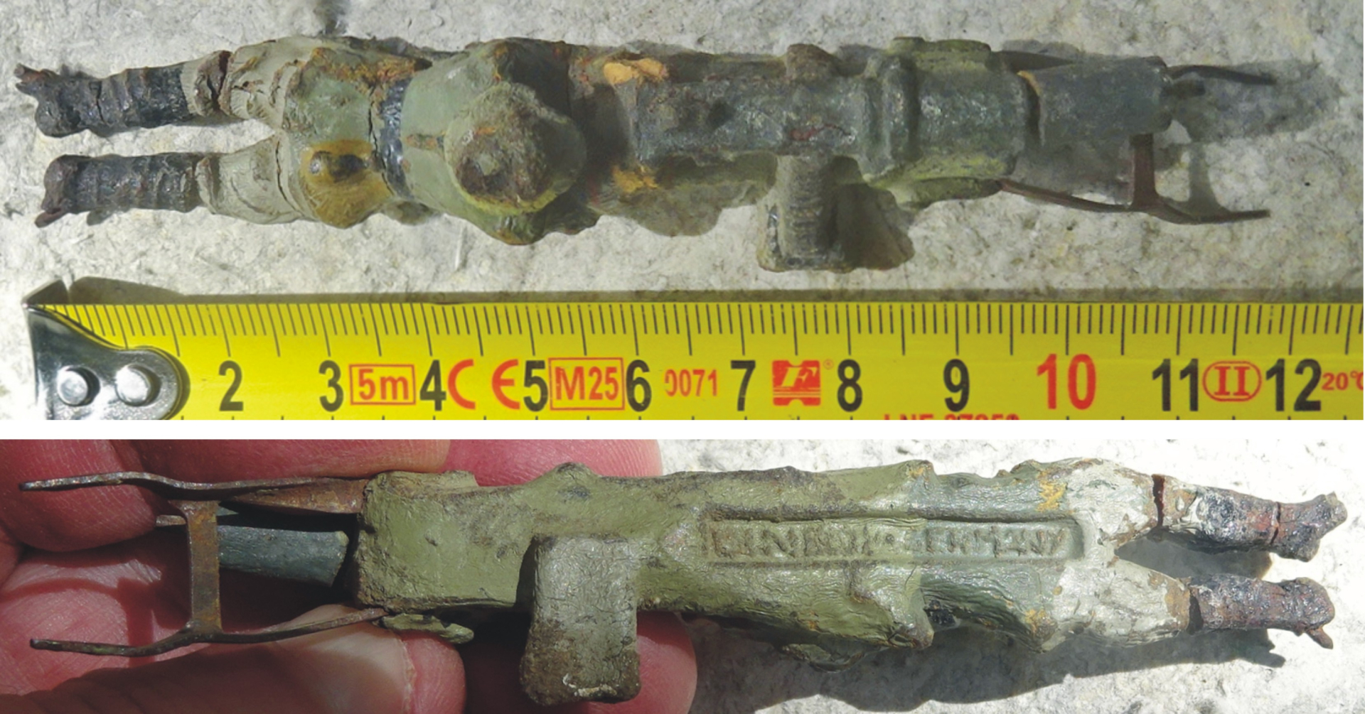 Orig. Lineol-Figur MG-Schütze – Bild 2