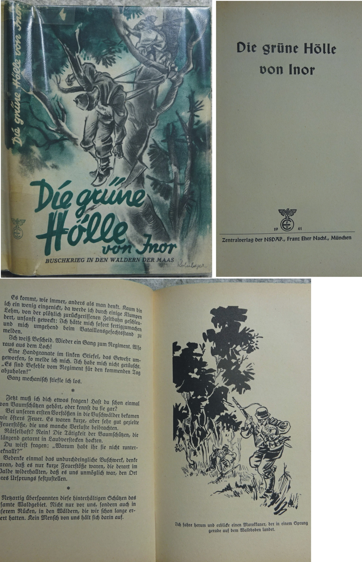 Buch „Die grüne Hölle von Inor“, (Westfront 1940) – Bild 1