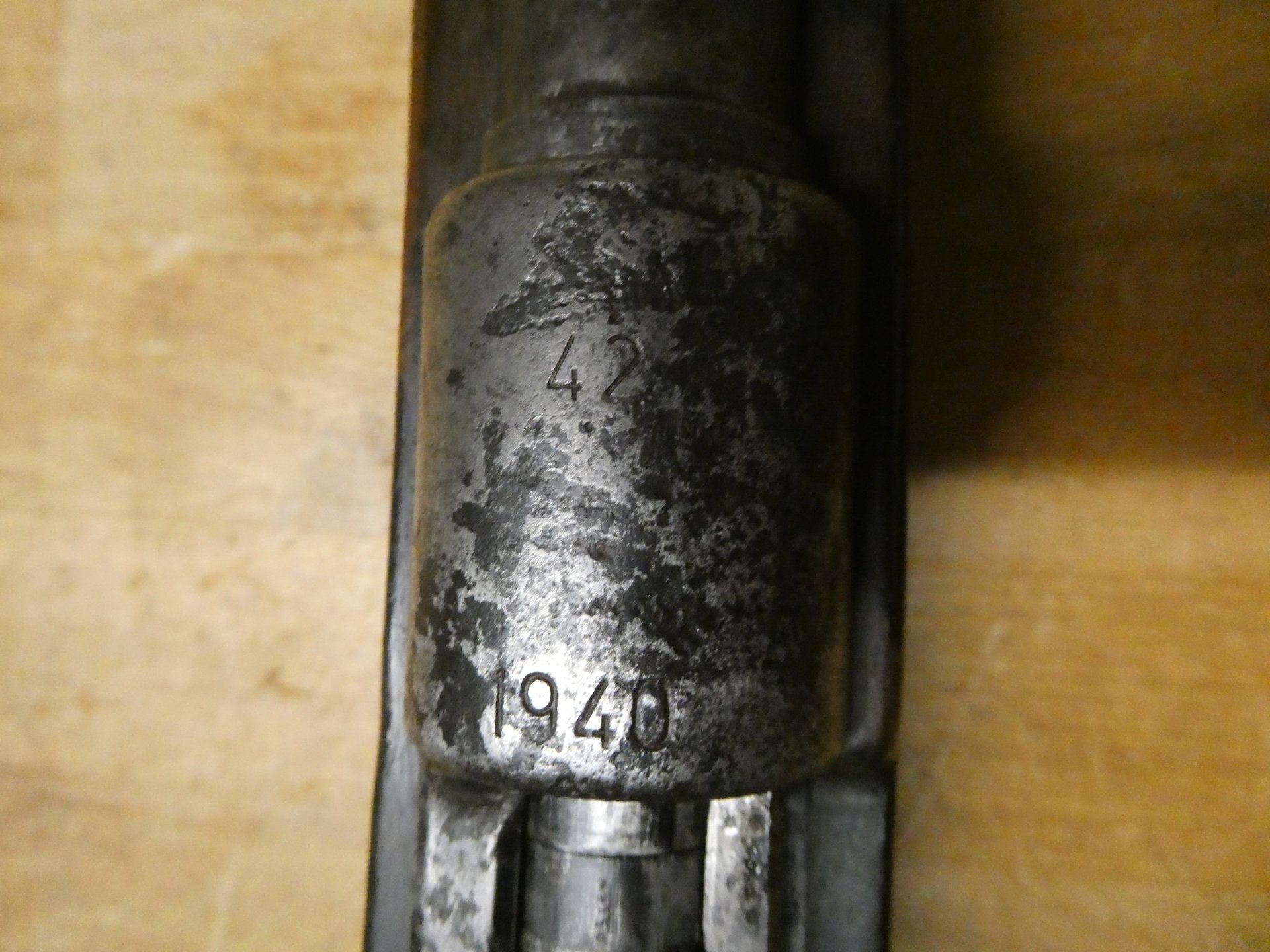 Mauser K98k - Code 42 von 1940 Restaurationsstück mit Neubeschuss – Bild 6