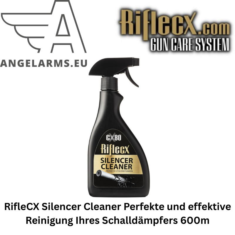RifleCX Silencer Cleaner Perfekte und effektive Reinigung Ihres Schalldämpfers 600m www.angelarms.eu – Bild 1