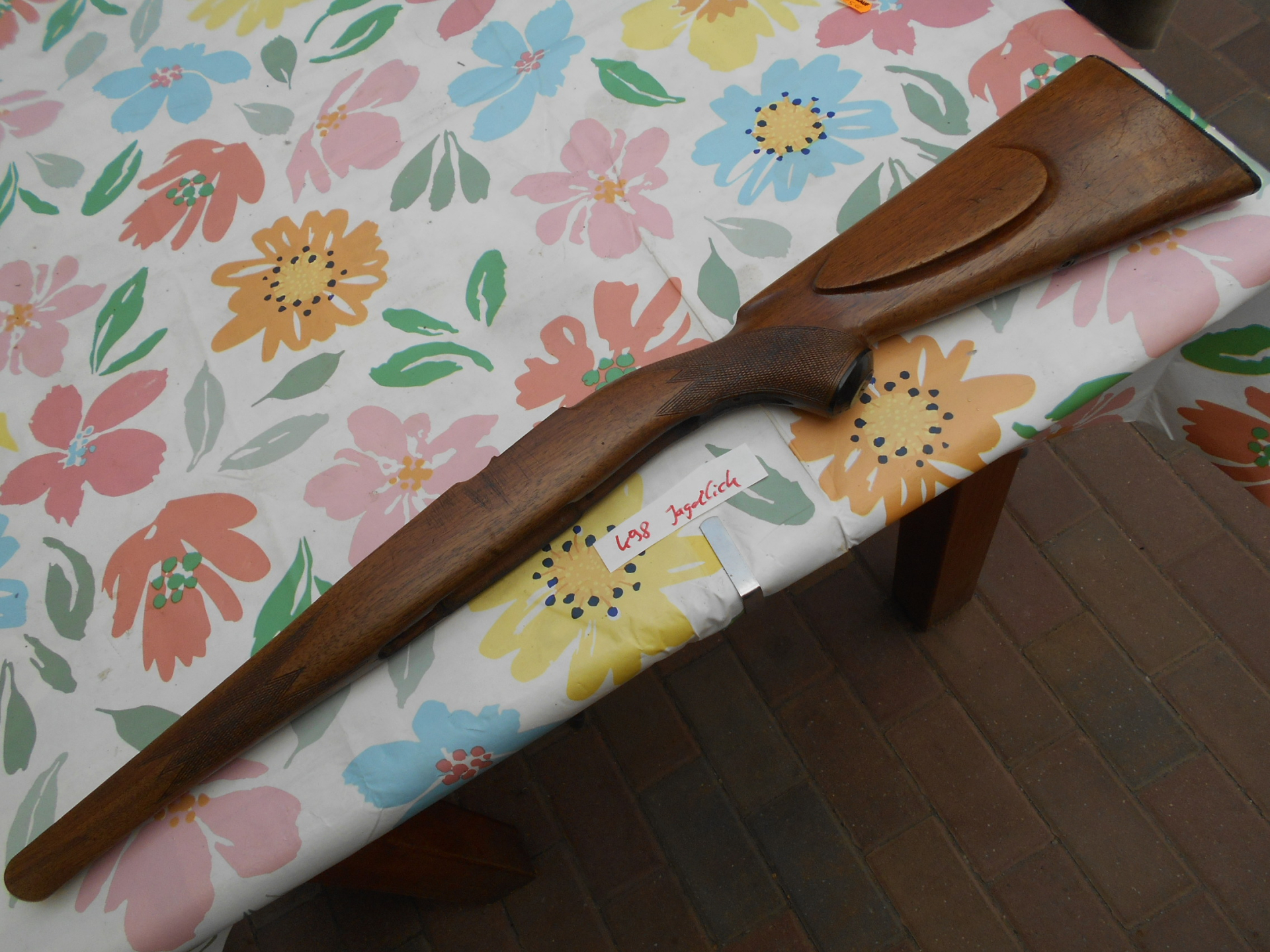 Jagdlicher intakter alter Schaft für Mauser K98 im Kal.8x57IS – Bild 1