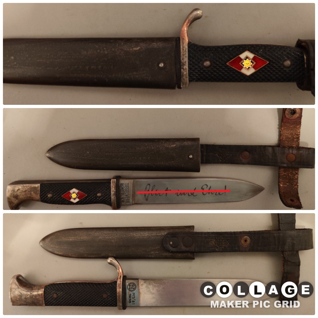 HJ Fahrtenmesser RZM M7/81 – Bild 1