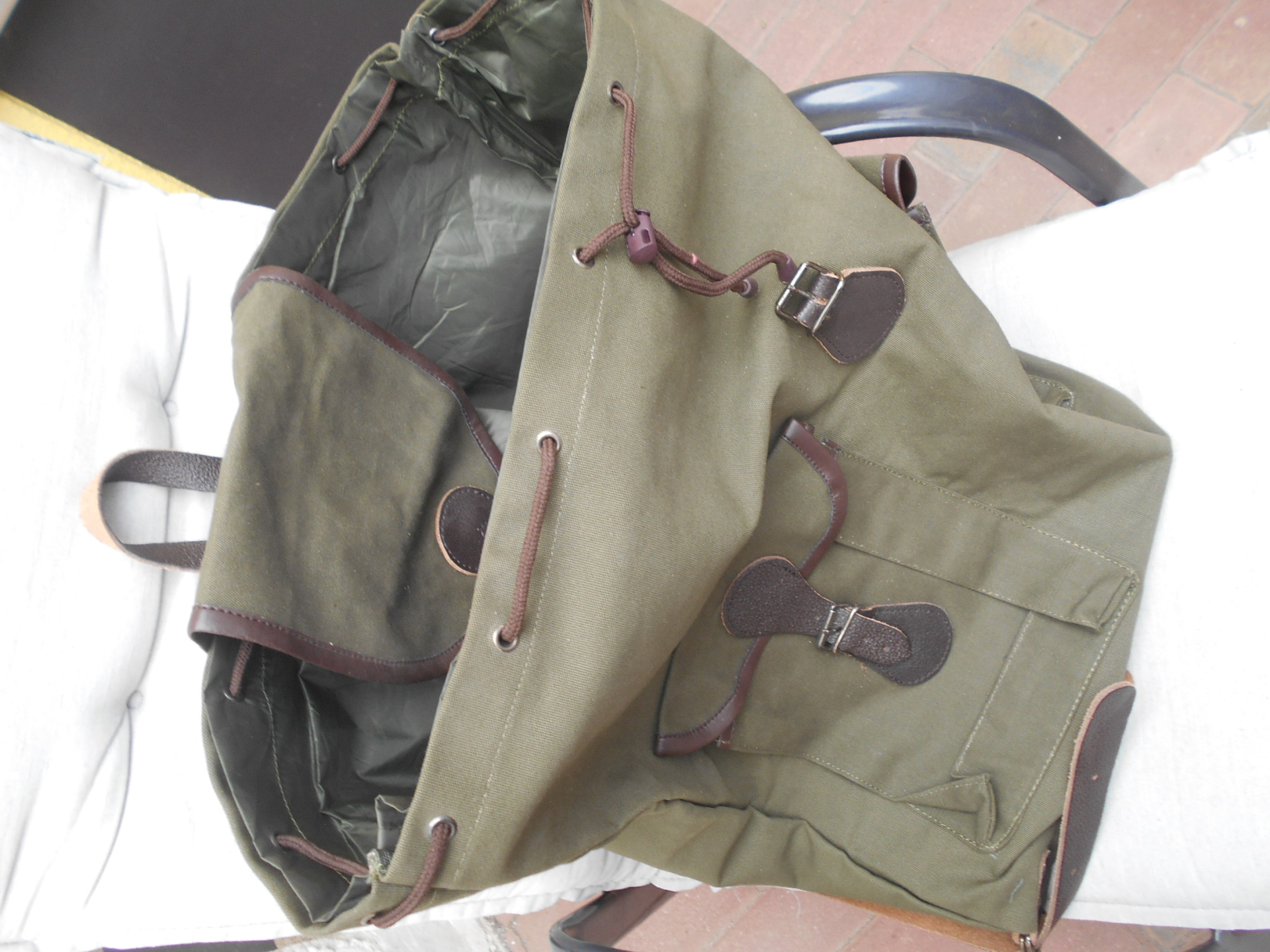 Unbenutzter großer hochwertiger Stoffrucksack von Frankonia – Bild 1