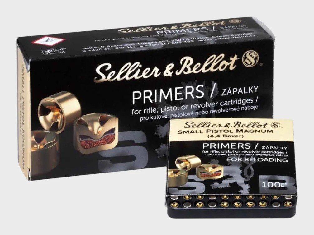 Sellier & Bellot Zündhütchen 4,4 mm Small Pistol Magnum / 1000 Stk. – Bild 1