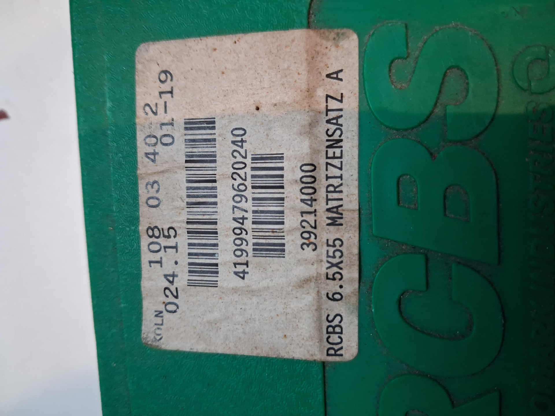 Matrize 6,5 mm Schwedisch – Bild 2