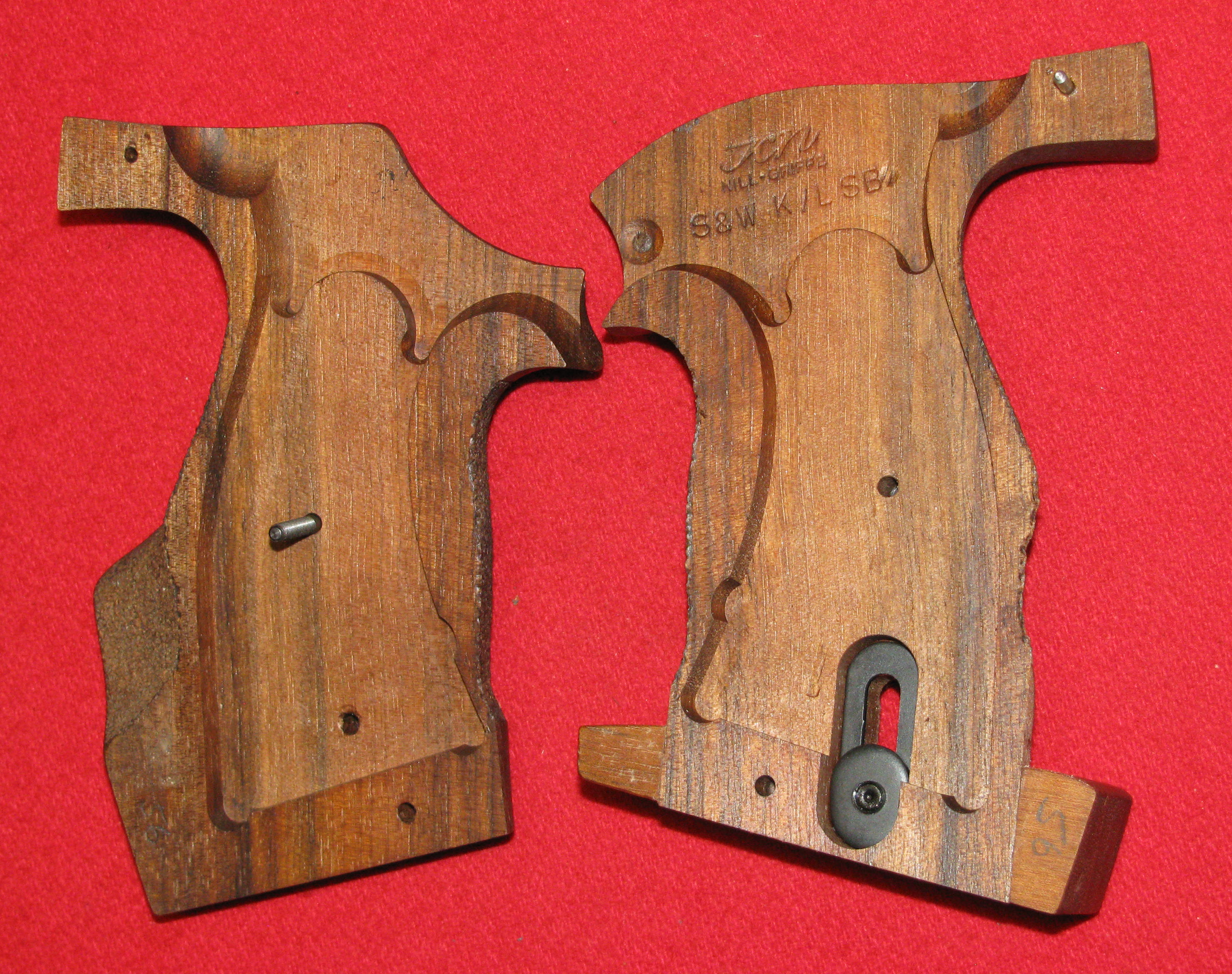 Nill Holzgriff für Sport - Revolver Smith & Wesson K / L – Bild 3