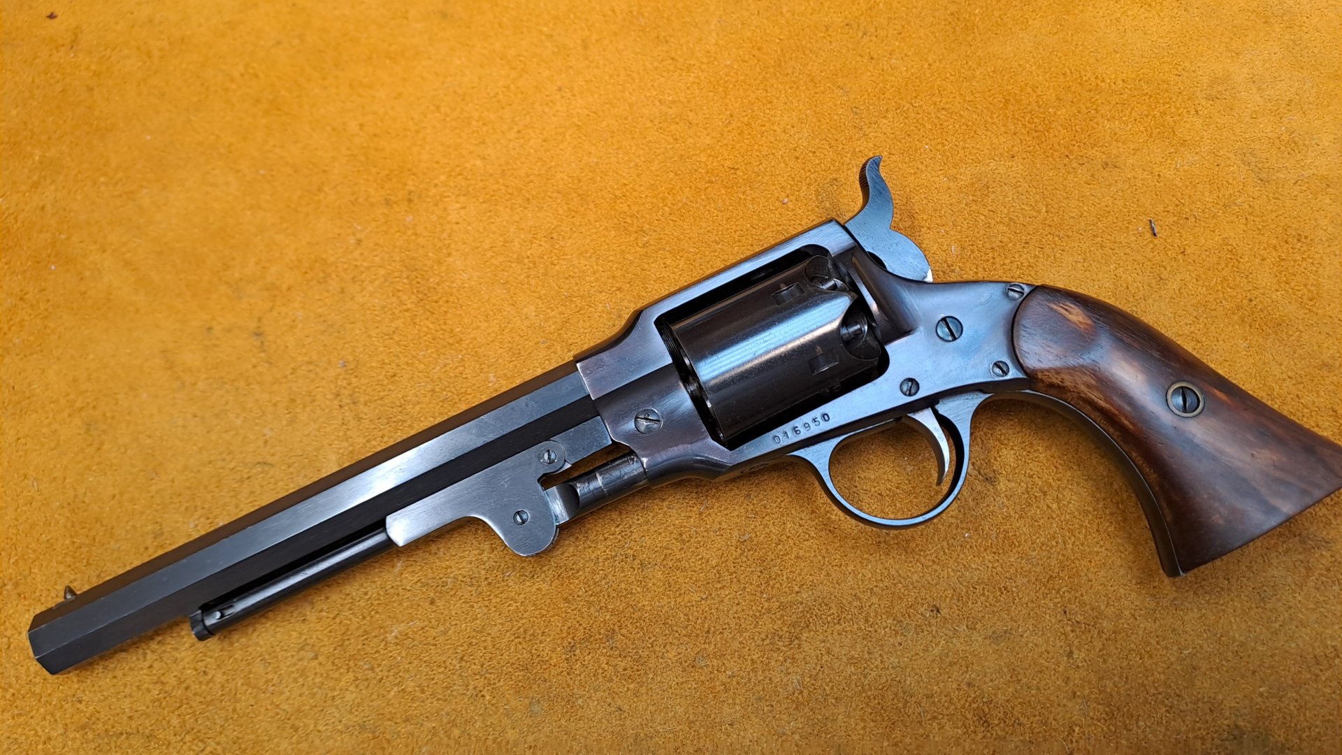 Perkussionsrevolver Rogers & Spencer Match Cal.44 – Bild 1