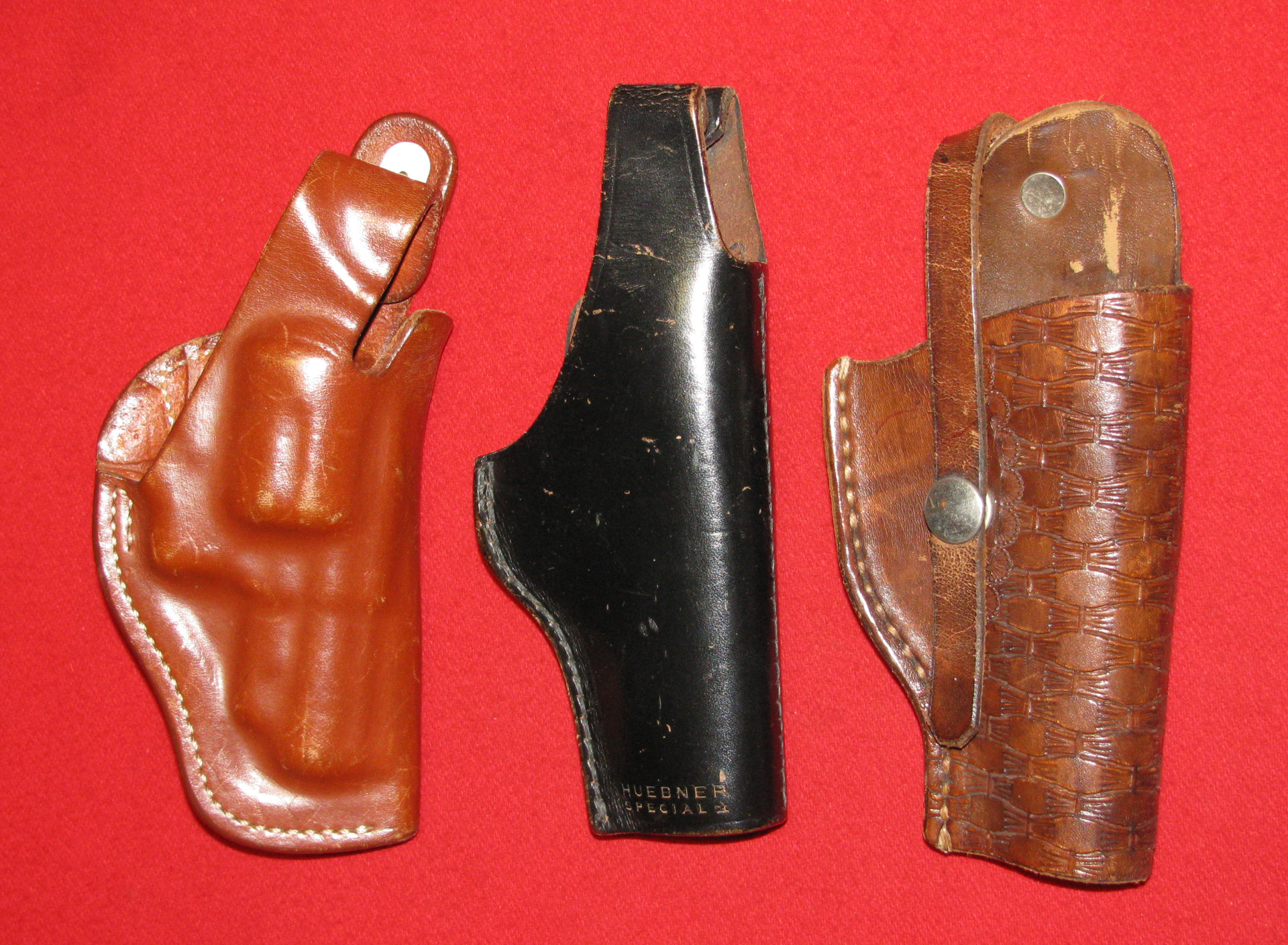 3 Leder - Holster für Revolver – Bild 1