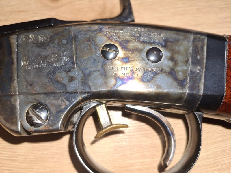 Pietta Smith Carbine .50 Kavallerie Artillerie Hinterlader Buntgehärtet – Bild 4