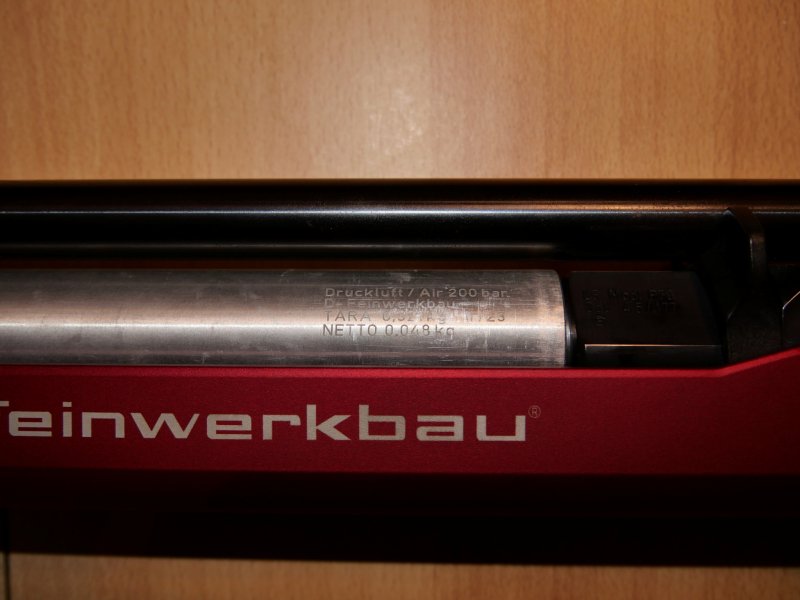 Feinwerkbau P70 Alu Rot Matchgewehr Kartusche bis 2033 – Bild 5