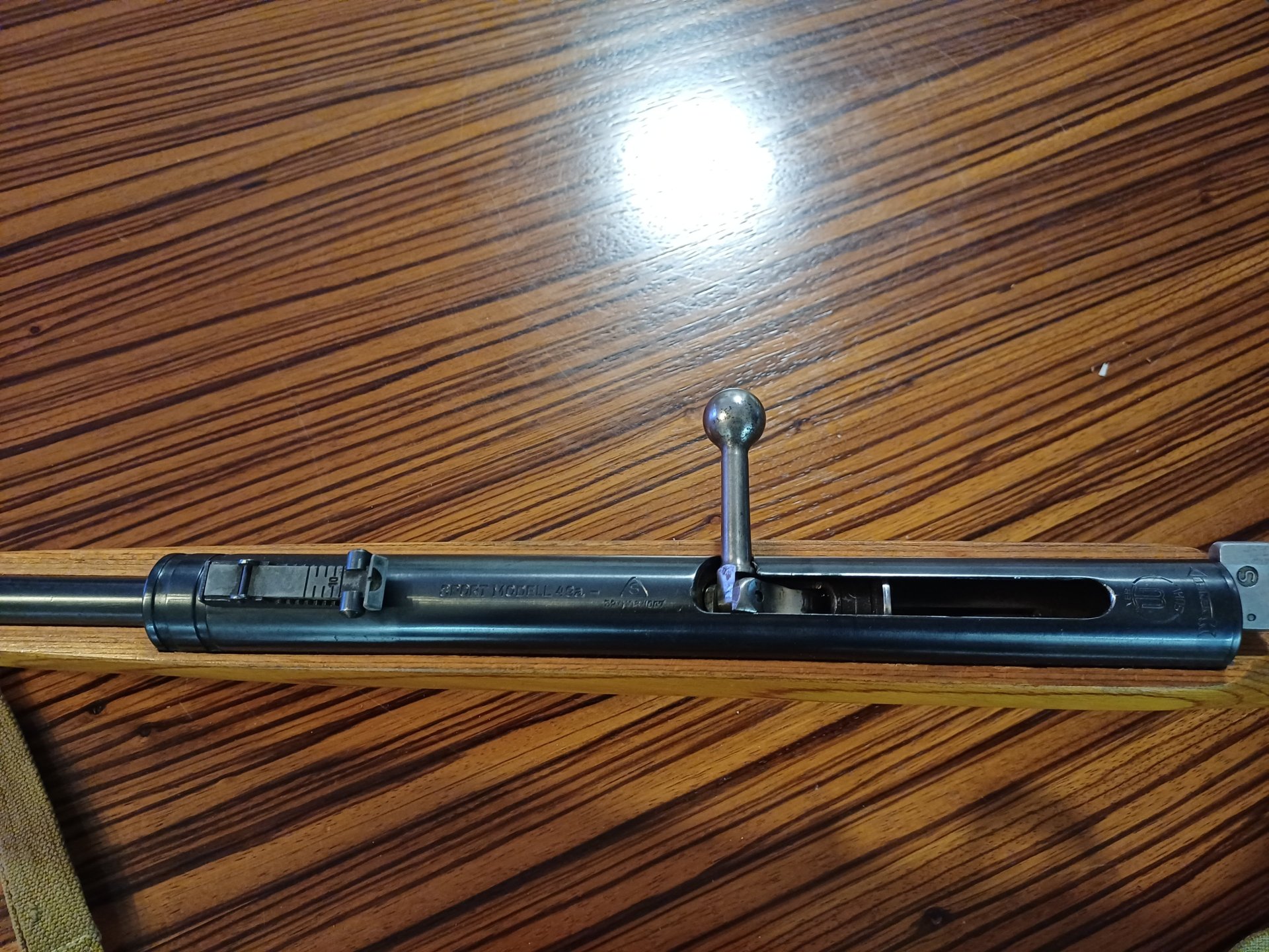 Haenel Luftgewehr 49a Gütesiegel "S" – Bild 5