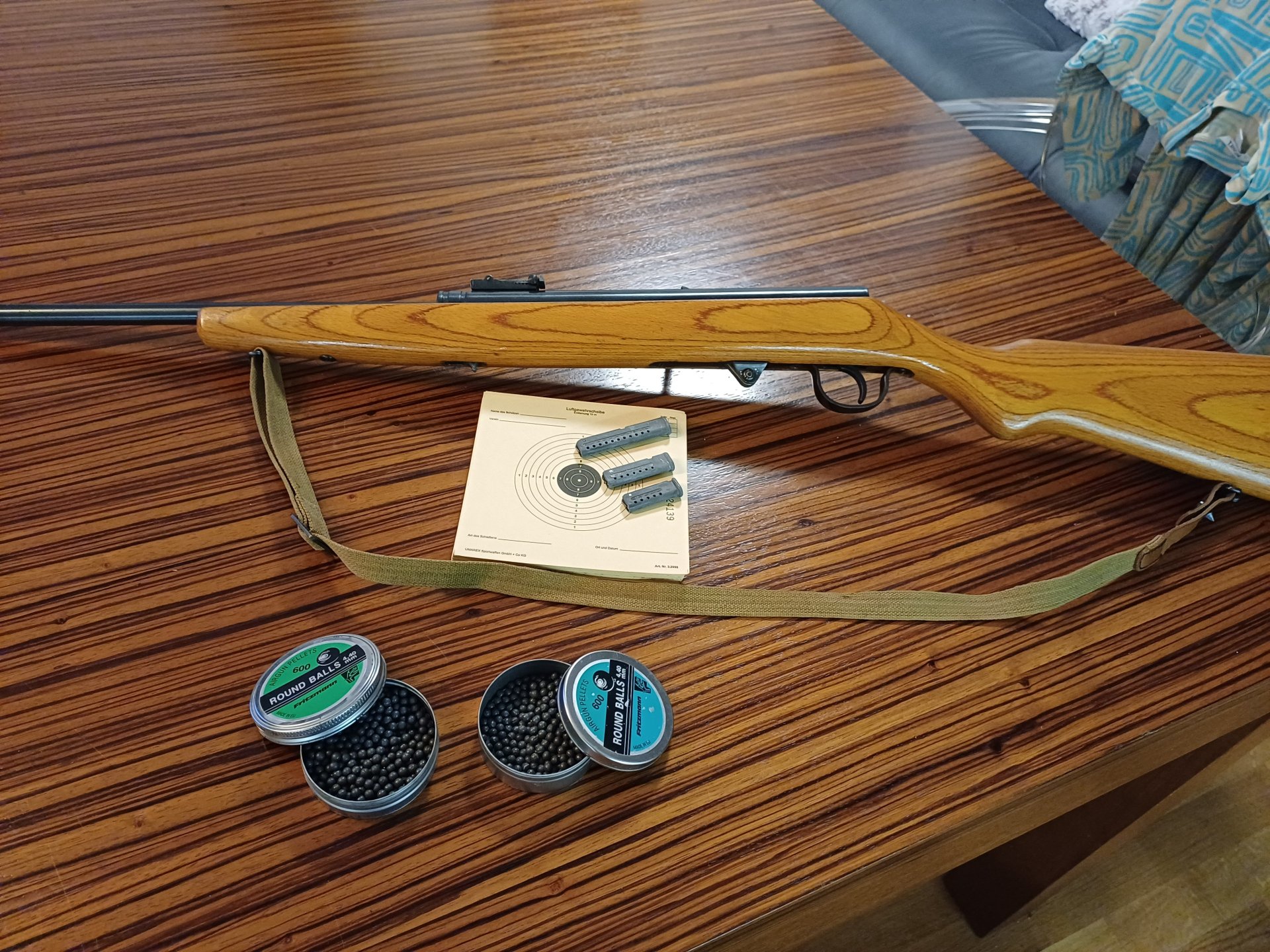 Haenel Luftgewehr 49a Gütesiegel "S" – Bild 1