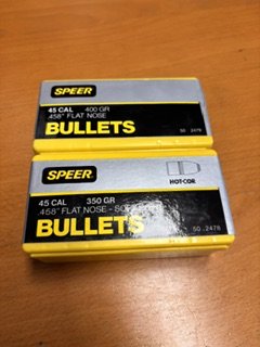 Speer .458 Flat Nose geschosse – Bild 1