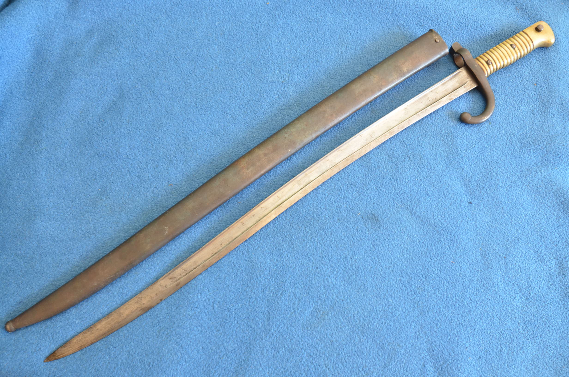 BAYRISCHES YATAGAN M1869 ADAPTIERT FÜR GEWEHR M1871 – Bild 1