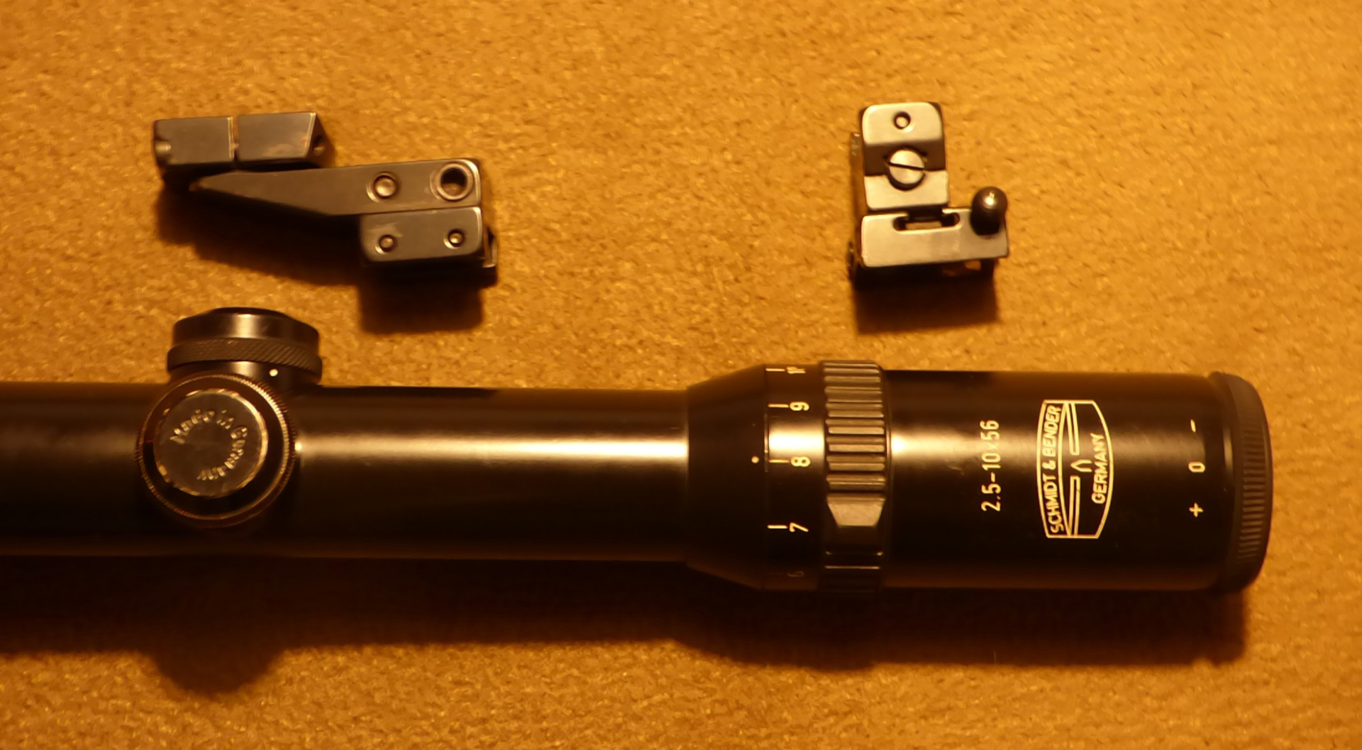 Schmidt & Bender 2,5-10X56 mit EAW-Schwenkmontage – Bild 3
