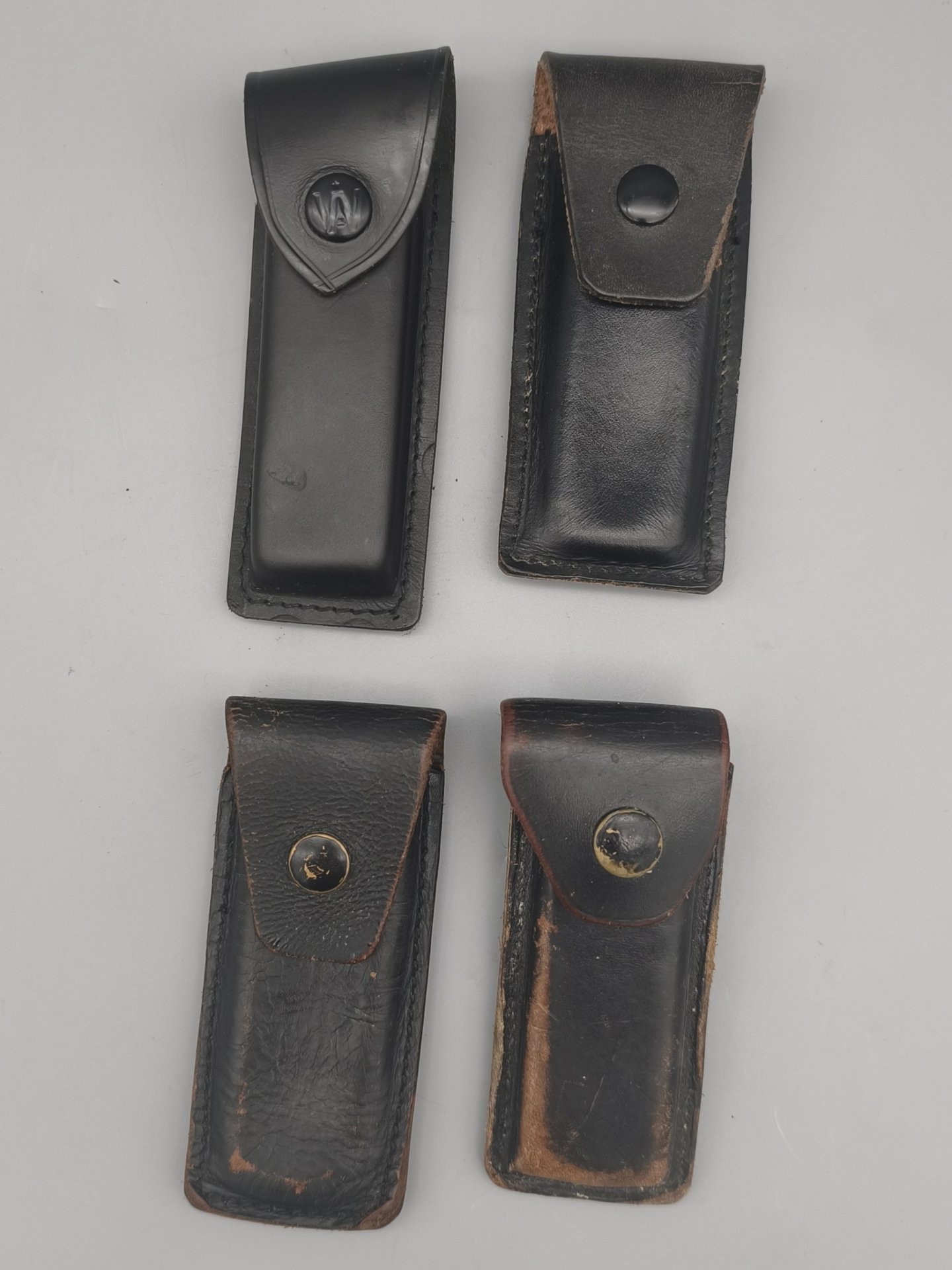 Magazintasche Leder für H&K P7 und ähnliche aus Polizeibestand 5 Stück – Bild 1