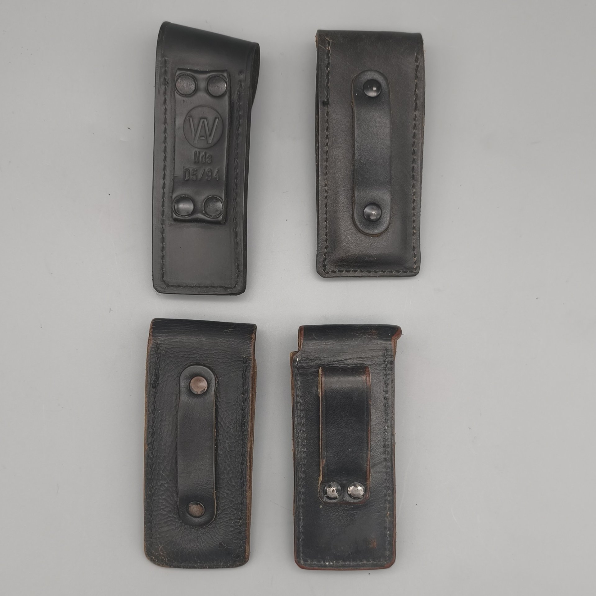 Magazintasche Leder für H&K P7 und ähnliche aus Polizeibestand 5 Stück – Bild 2