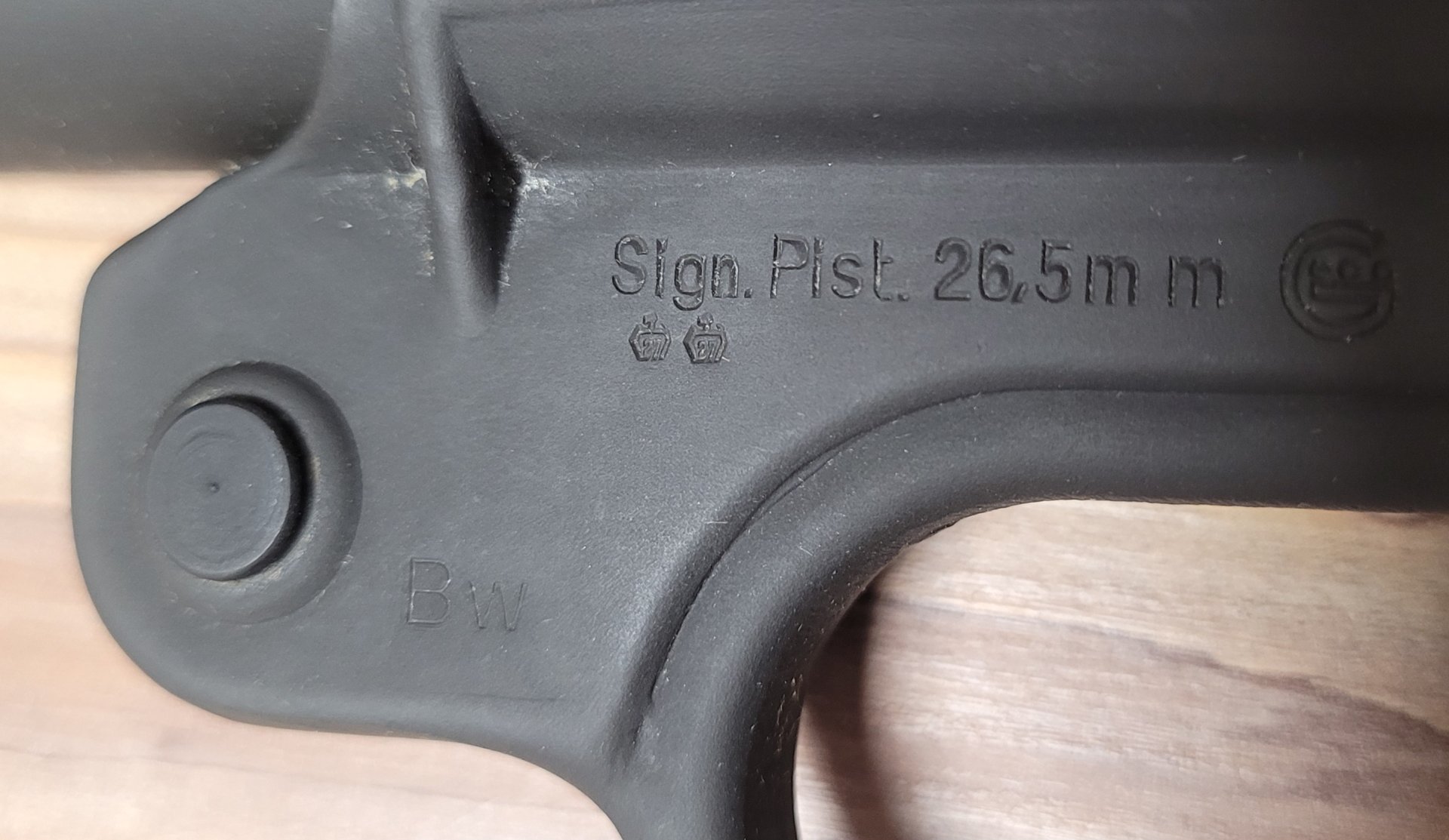 Signalpistole Geco P2 BW Geco P 2 Bundeswehr - Kaliber 4 Leuchtpistole – Bild 3