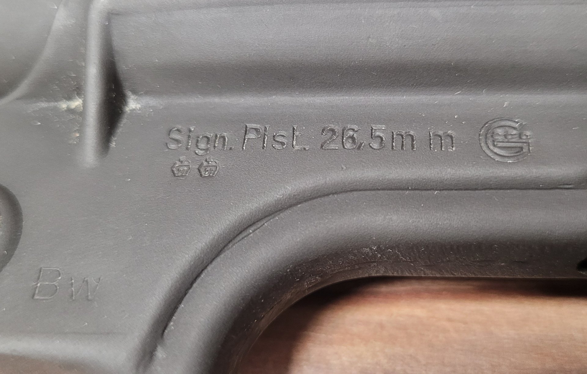 Signalpistole Geco P2 BW Geco P 2 Bundeswehr - Kaliber 4 Leuchtpistole – Bild 6