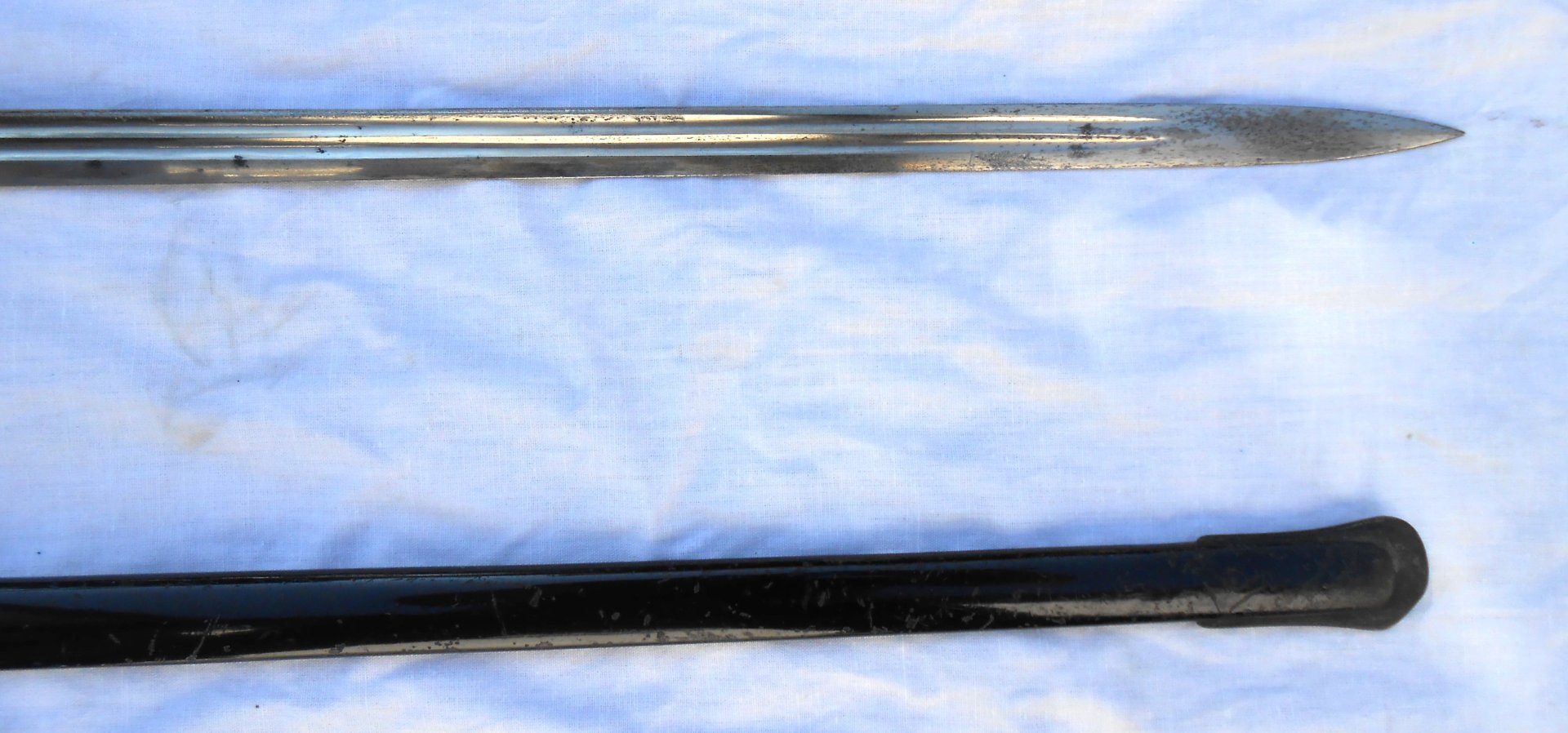 BAYERN Original Pallasch schwere Reiter um 1912 mit Monogramm "GS" – Bild 5