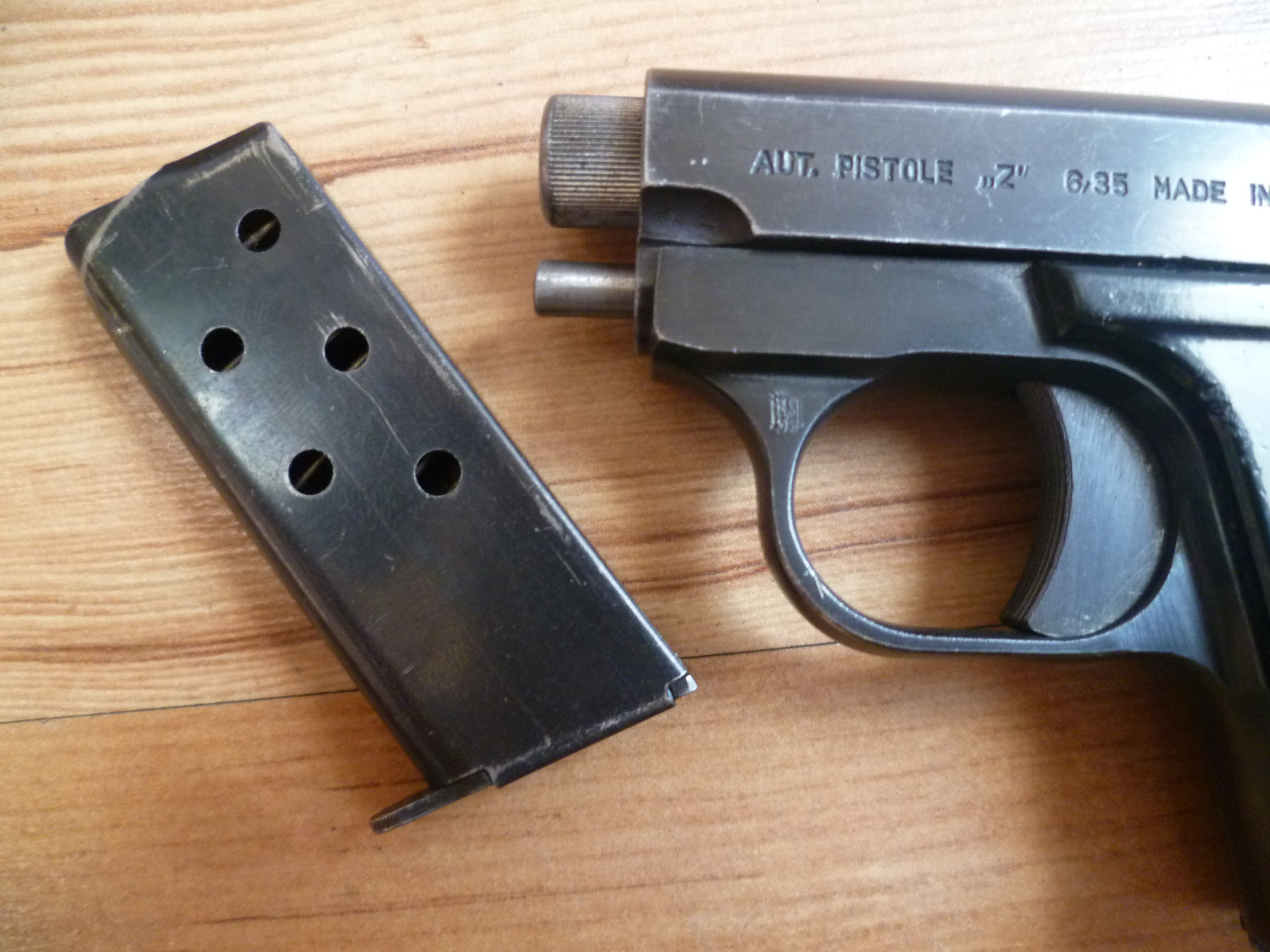 Pistole CZ Aut Pistole "Z" 6,35mm Browning / CZ Duo – Bild 3