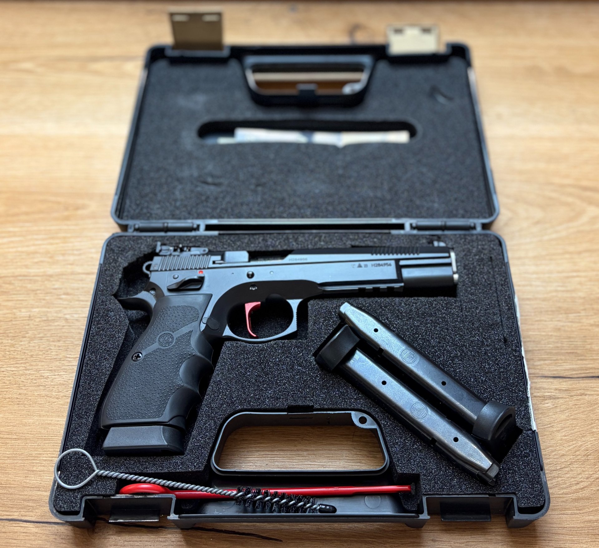 Pistole 75 SP-01 6.1 152mm/6" Single Action 9mmLuger ++ NEUWARE ++ Waffen Haider ++ – Bild 5