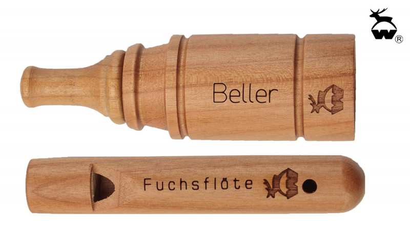 WEISSKIRCHEN FUCHSRANZ SET ! Zwei Locker: Fuchbsbeller + Fuchsflöte | Fuchslocker Fuchsbeller Ranz – Bild 1