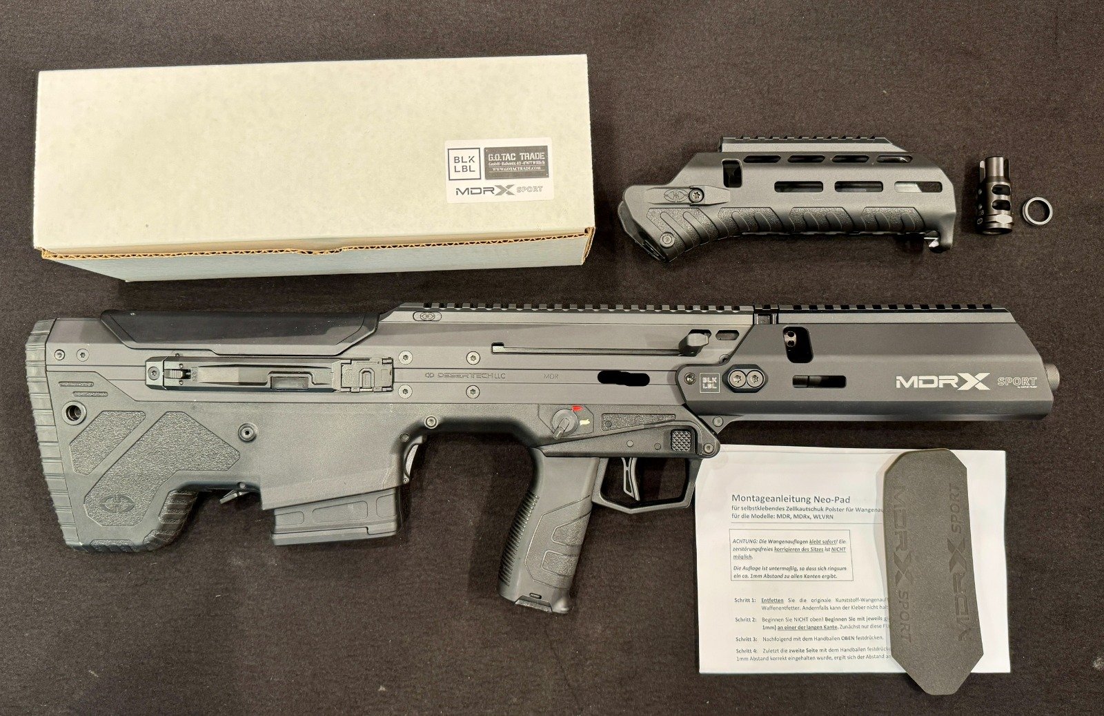Desert Tech WLVRN .308Win schwarz – 16" Bullpup Halbautomat, – Import 05/2026 – Bild 3