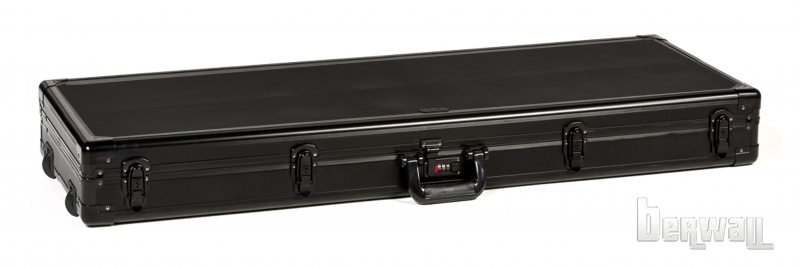 berwall BE 105 +R (105x38x12cm) Transportkoffer Waffenkoffer Gewehrkoffer Alukoffer Flintenkoffer – Bild 1