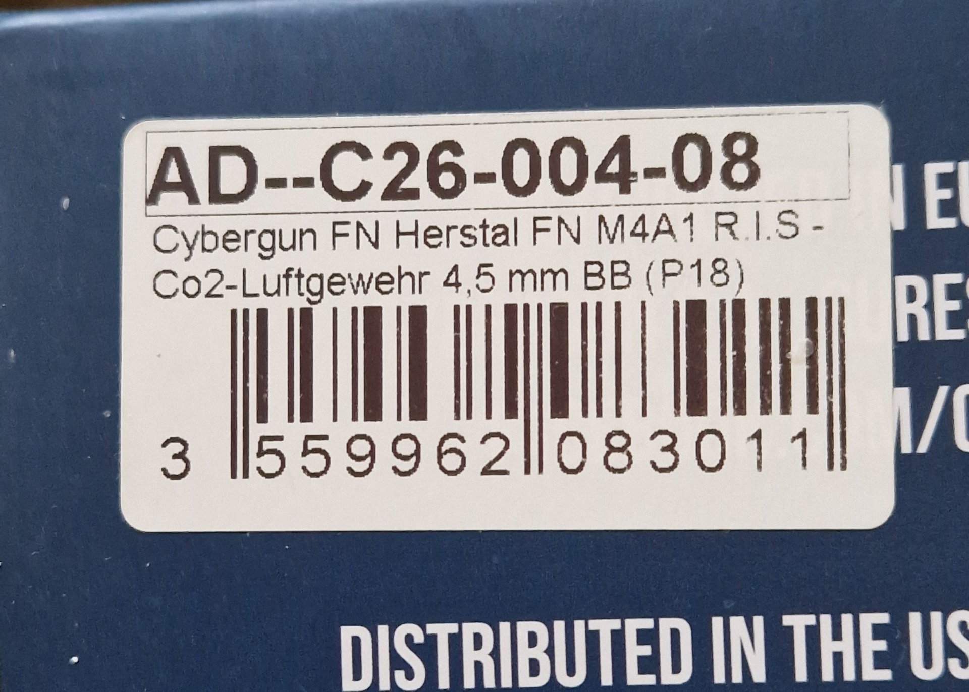 Cybergun FN M4 A1 R.I.S. 4,5mm CO2 – Bild 4
