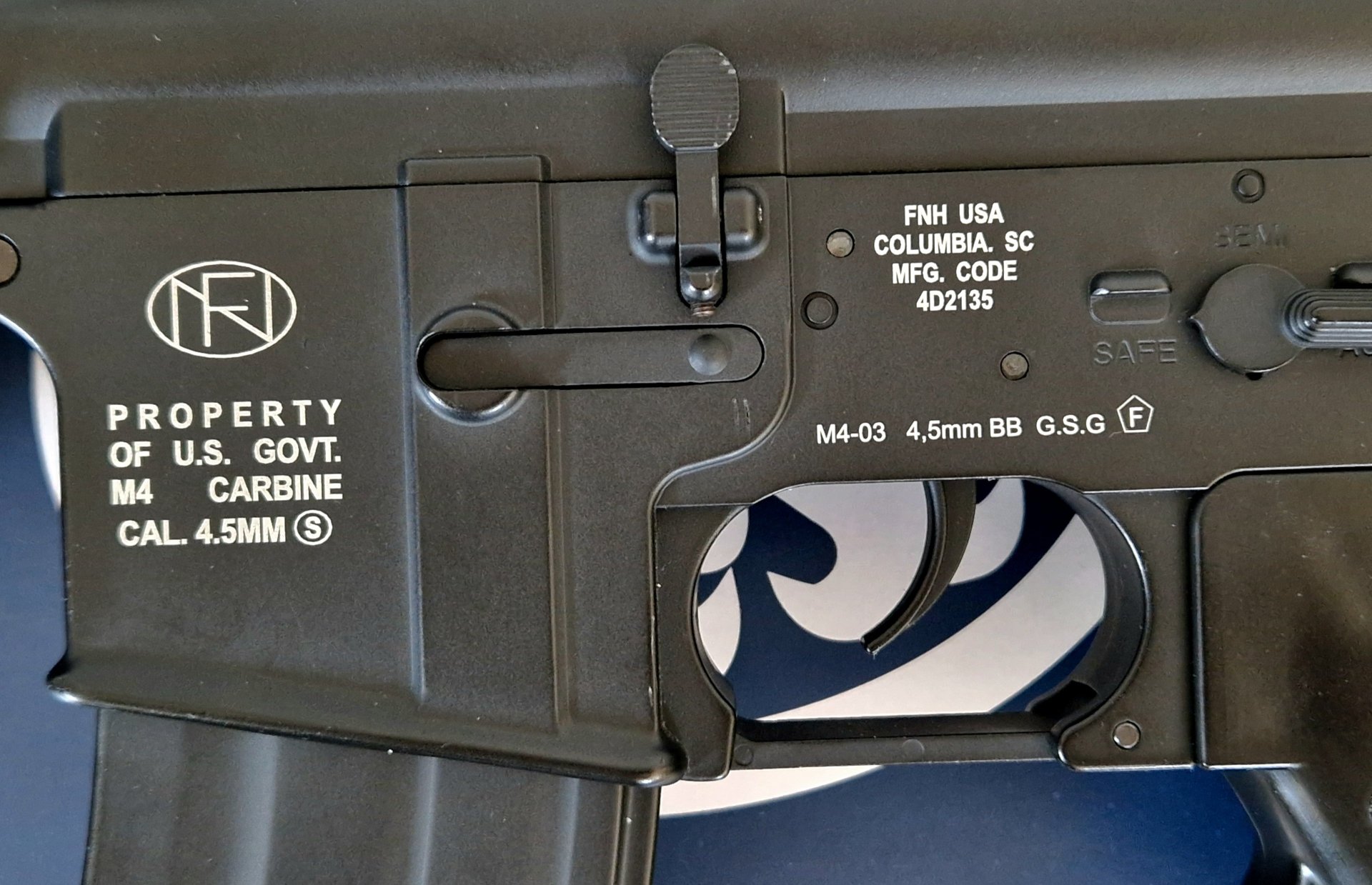 Cybergun FN M4 A1 R.I.S. 4,5mm CO2 – Bild 3