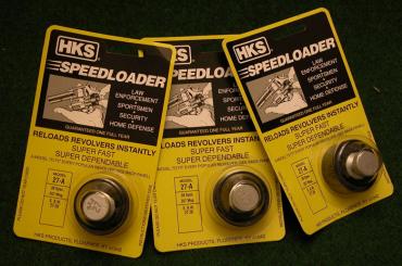 @ NEU HKS Speedloader Mod. 27-A -3Stück- Kal .38 /.357 Mag S&W 627 27 28 Ruger Colt Smith & Wesson @ – Bild 1