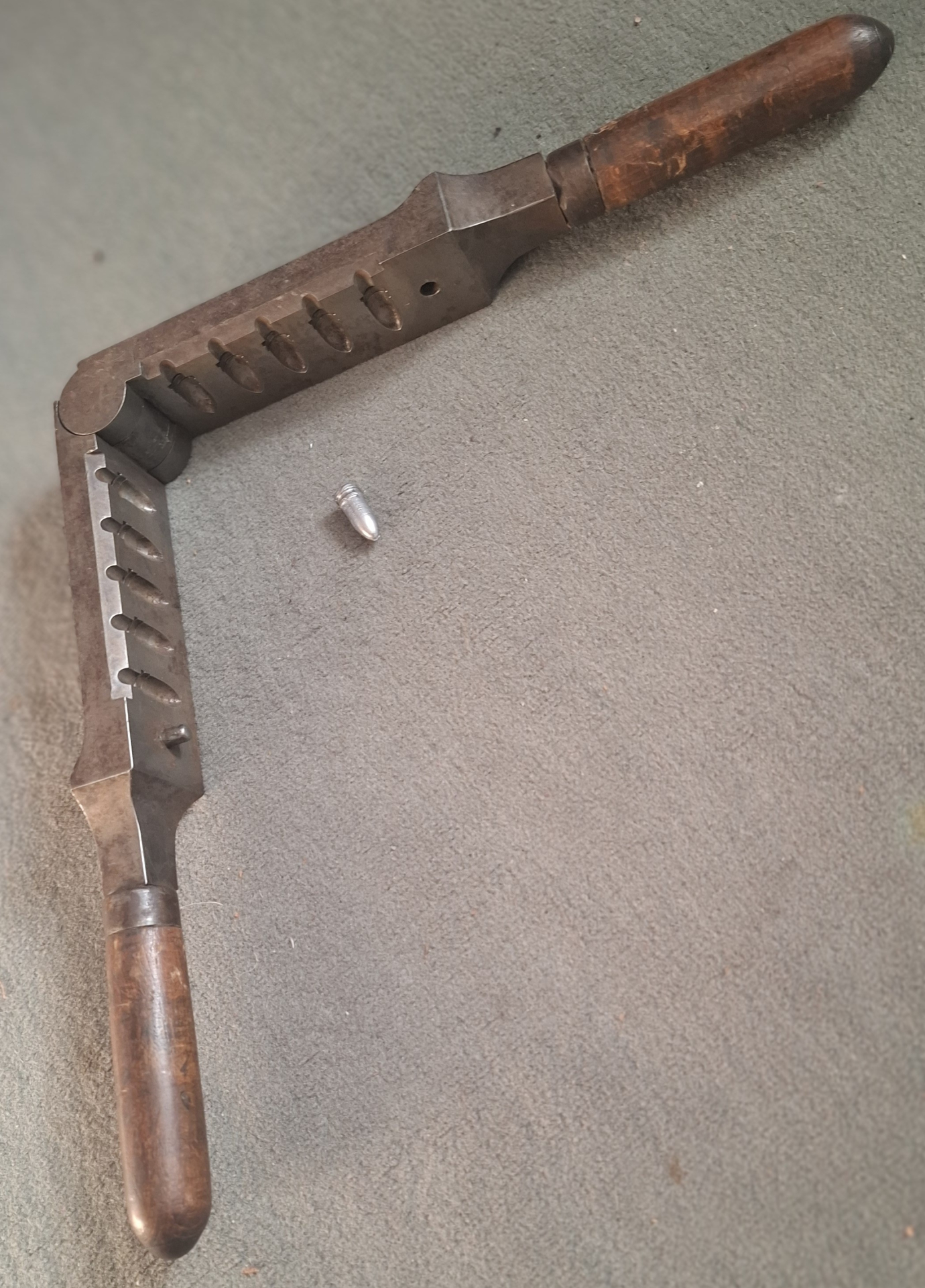 Feldstutzer 1851 Kugelzange original – Bild 3