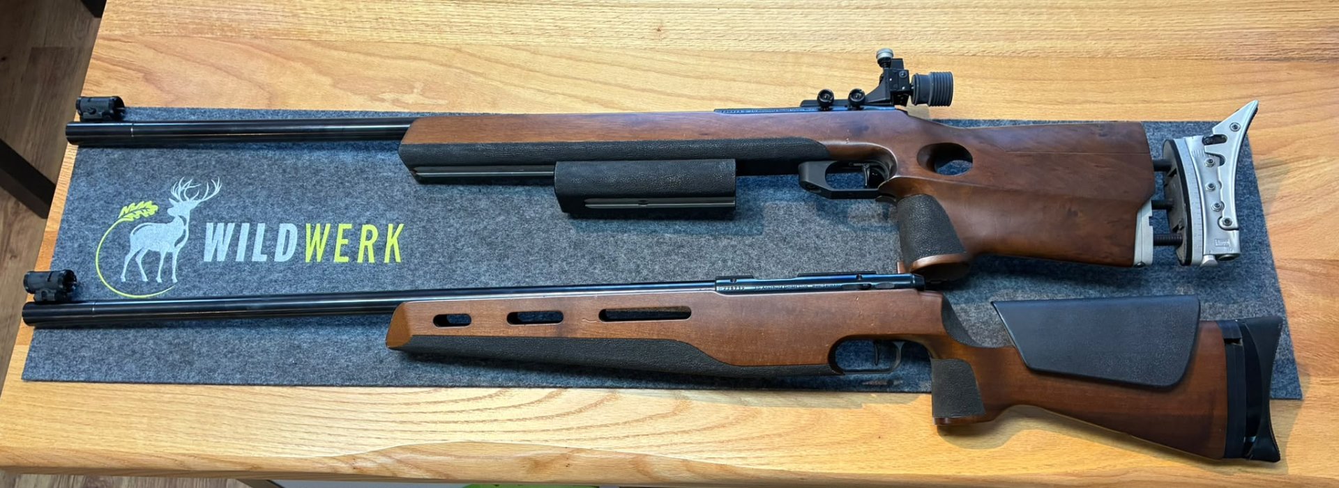 2x Anschütz Modell 1813 · .22 lr · 65 cm Lauf · als defekt · nur zusammen · TOP Gelegenheit – Bild 2