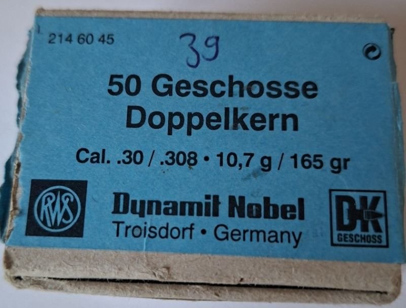 .30/.308 RWS Doppelkern 165 gr – Bild 1