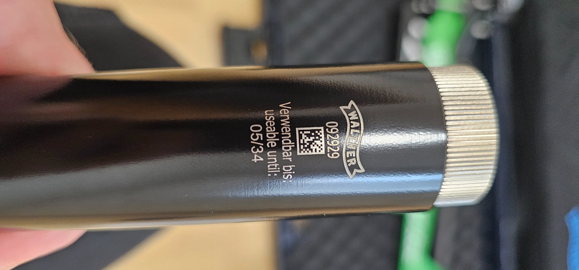 Walther LG500-M itec - Meistermanufaktur grün – Bild 6