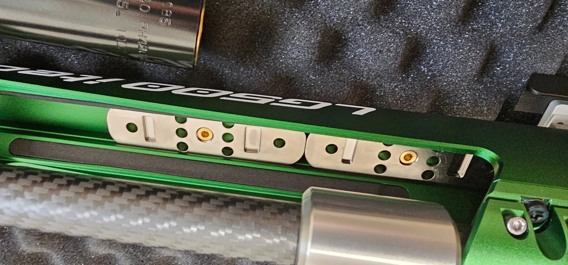 Walther LG500-M itec - Meistermanufaktur grün – Bild 5