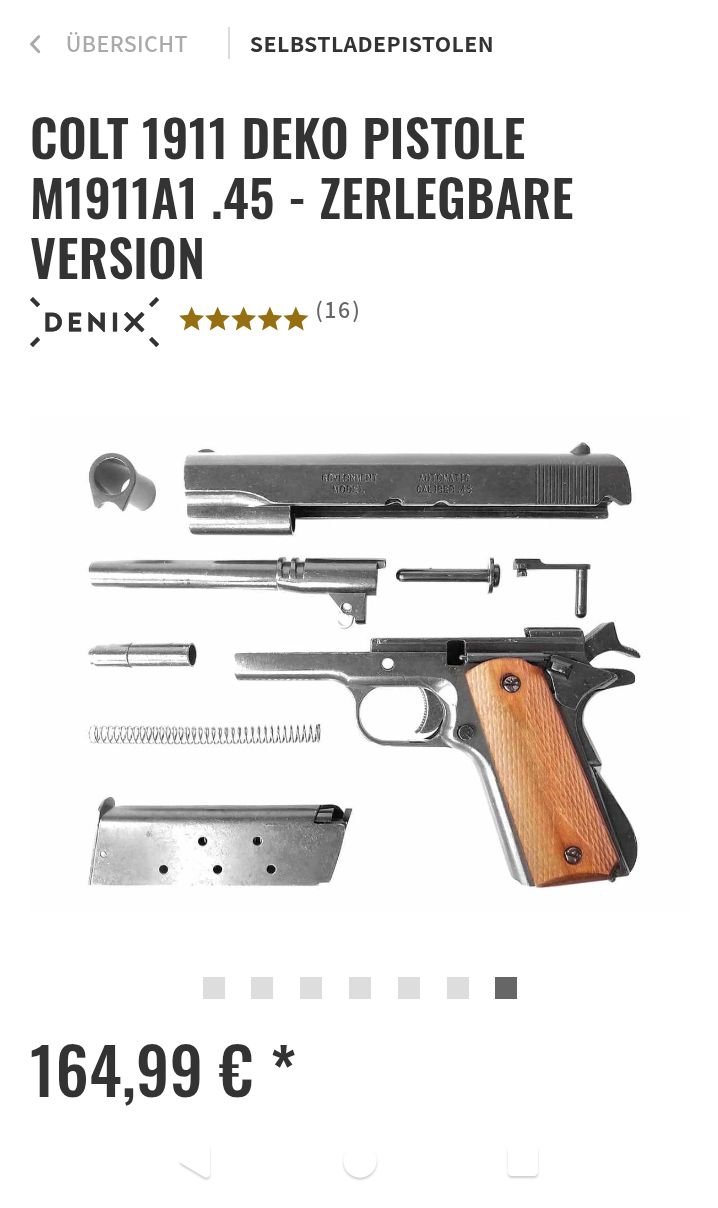 Colt 1911,Denix – Bild 6