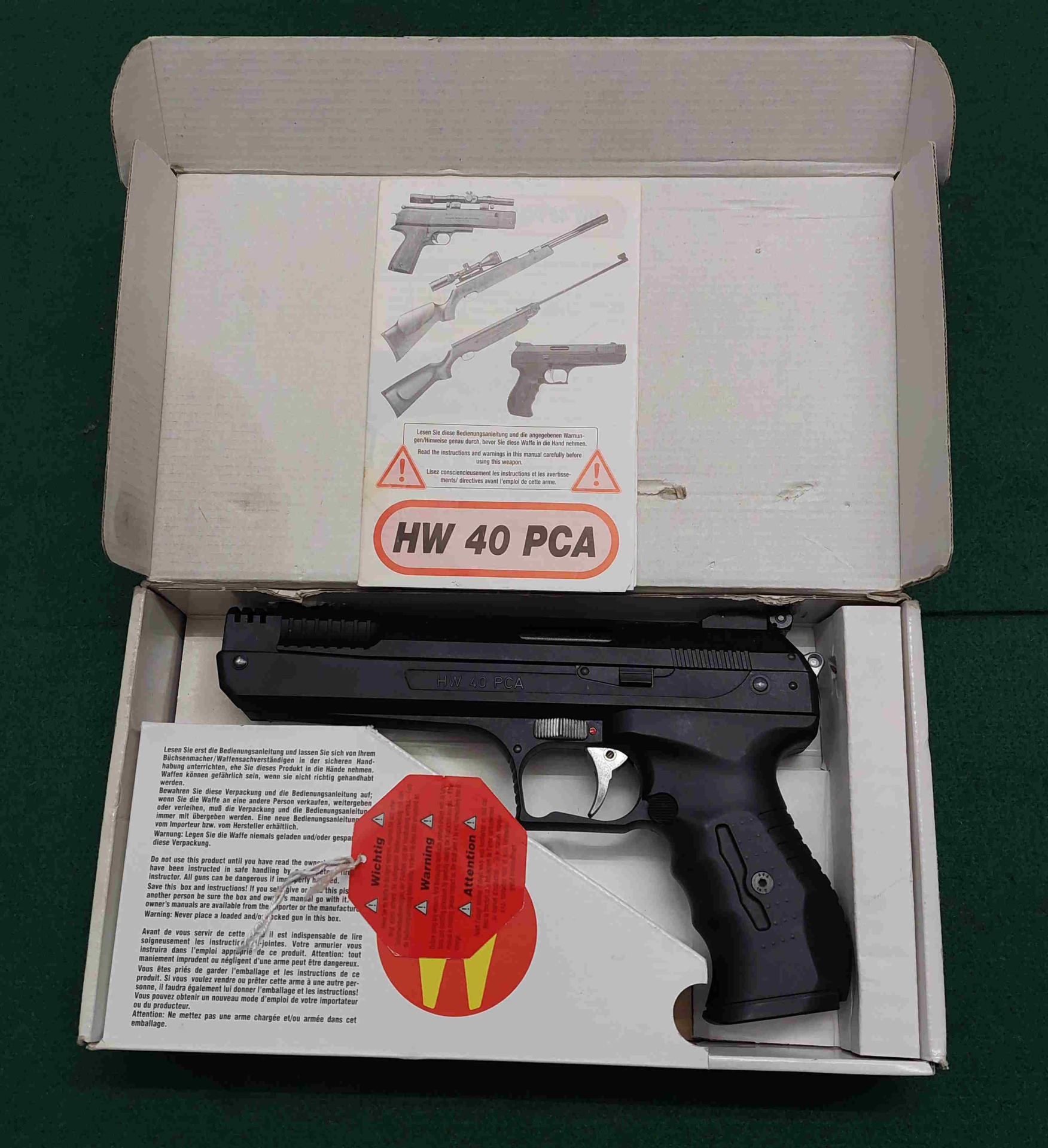 Defekt für Bastler Weihrauch HW 40 PCA Kal.4,5 mm – Bild 1