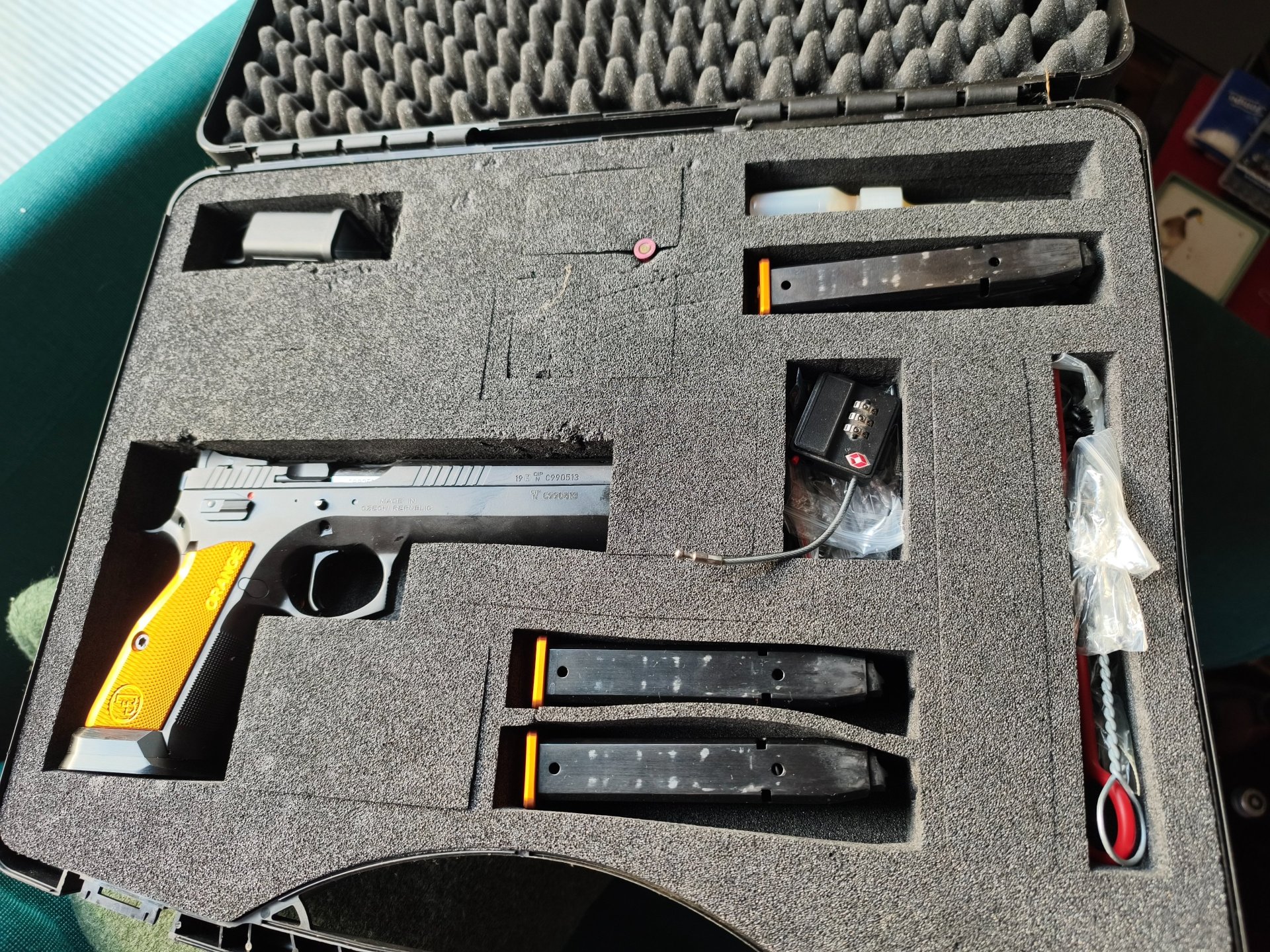 Ceska CZ 75 TS Orange – Bild 1