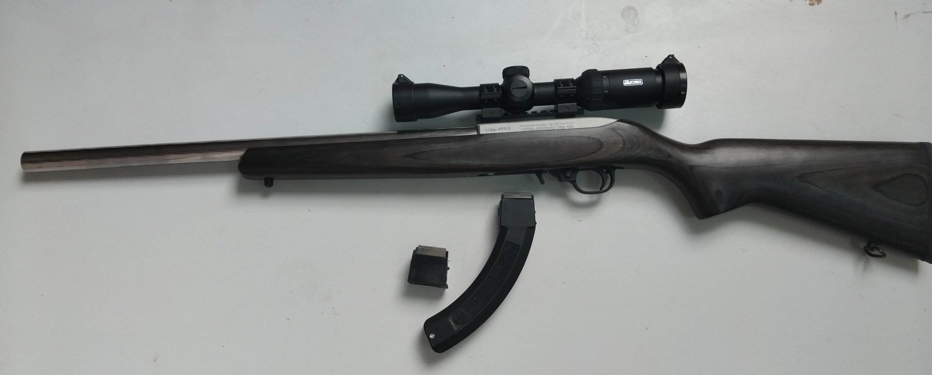 RUGER 10/22 22 lr steinless SELBSTLADEBÜCHSE – Bild 1