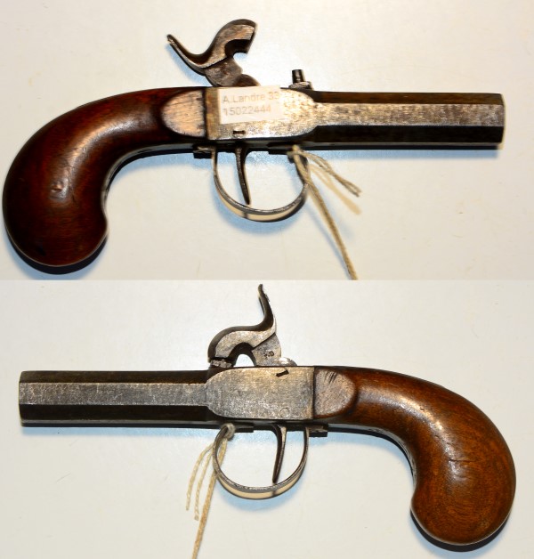 französisches Perkussionsterzerol um 1860 – Bild 1