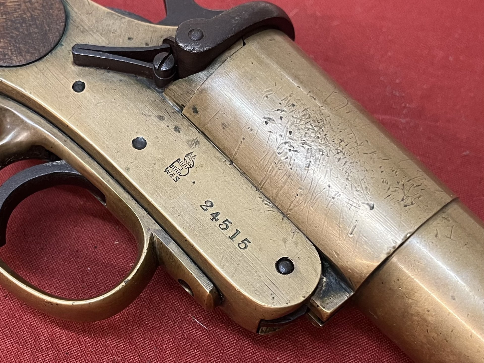 Webley & Scott No. 1 Mk III Signalpistole – 1916 – 1. Weltkrieg – Bild 5