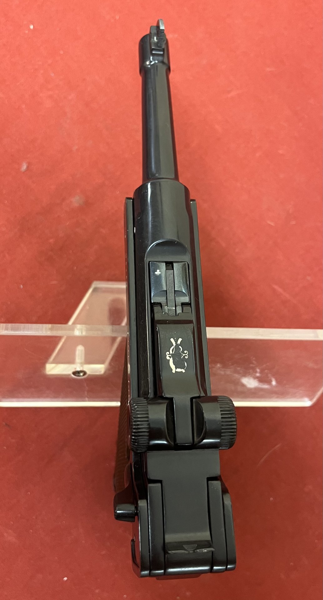 ERMA LA 22 – Kal. .22 l.r. – im P08 / Parabellum-Stil – Bild 3