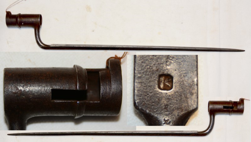 Tüllenbajonett, Frankreich, Klinge 39 cm – Bild 1