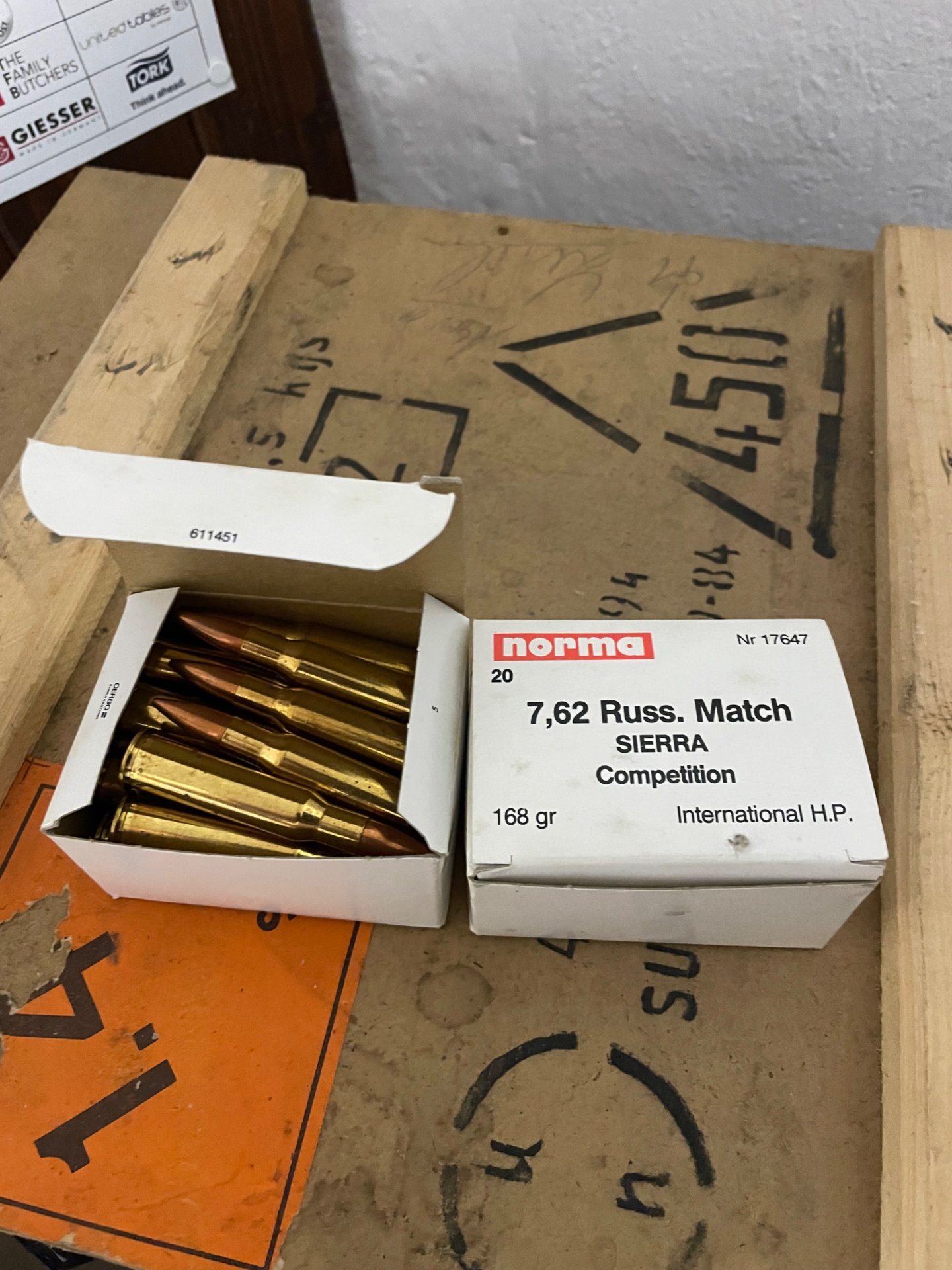 Munition 7,62Russ. Norma Match – Bild 1