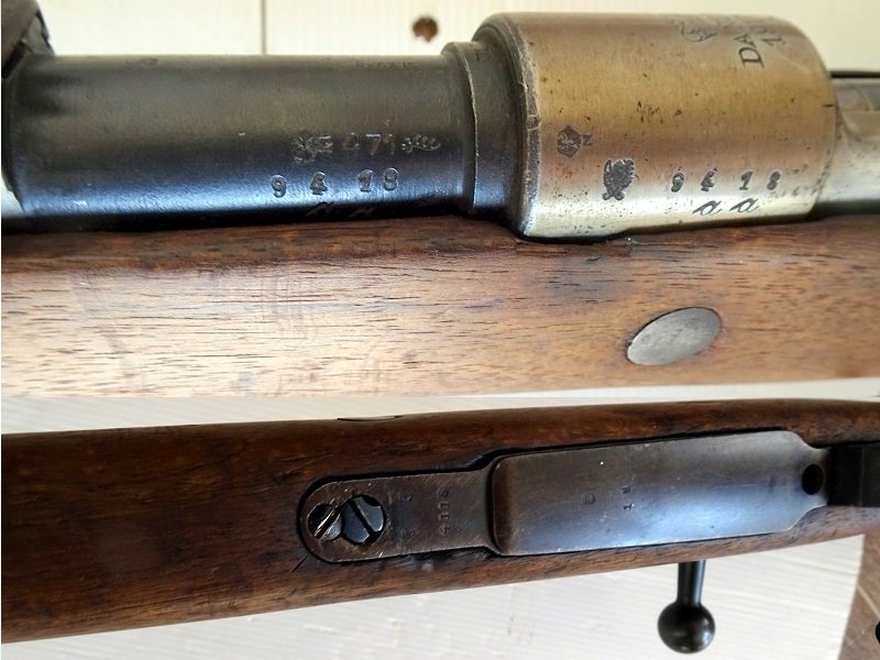 Rep. Büchse, Gewehr 98, DANZIG 1917, Kal. 8x57IS – Bild 2
