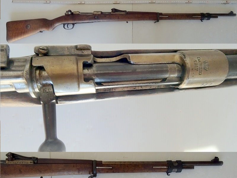 Rep. Büchse, Gewehr 98, DANZIG 1917, Kal. 8x57IS – Bild 5